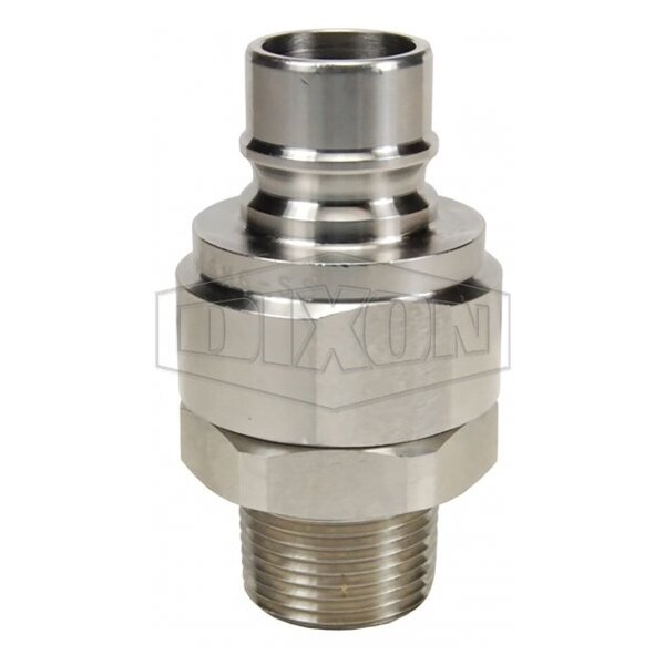 3/4 V PLUG, 3/4 F-NPTF 316SS